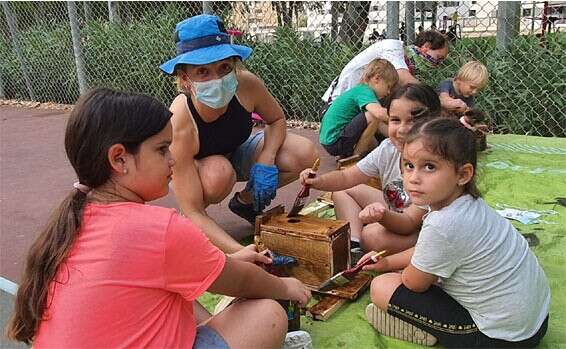 פעילות קהילתית בקריית אליעזר  // צילום: באדיבות ארץעיר